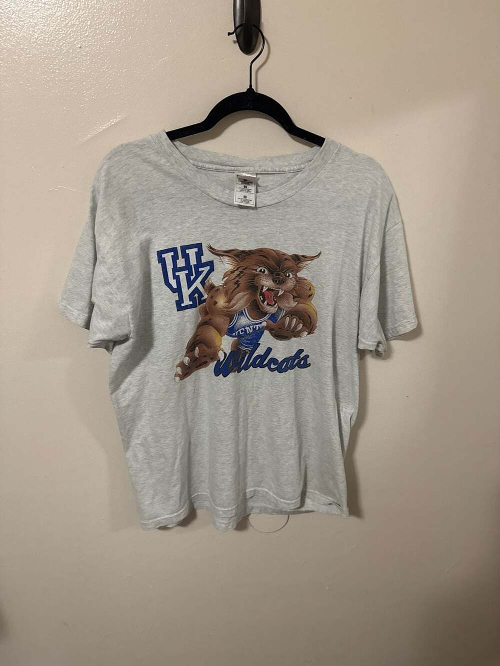 Fruit of the Loom Vintage Kentucky Wildcats Graphic T-Shirt Size L